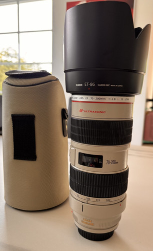 Canon 200mm 8 - 70-200mm, l